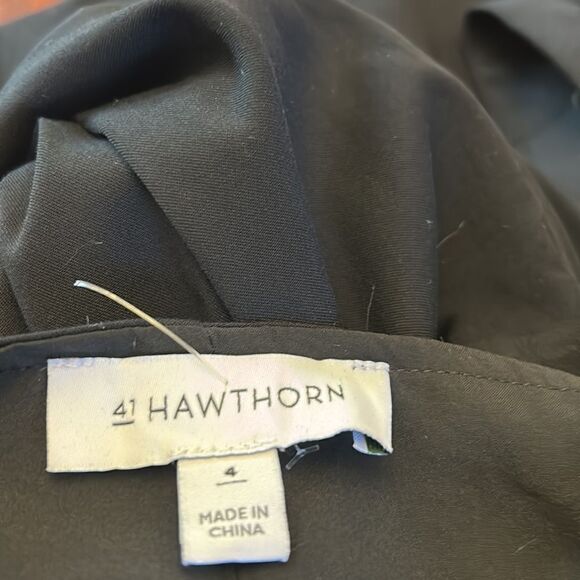 41 Hawthorn black front pocket dress Size 4 NWOT - Picture 10 of 12
